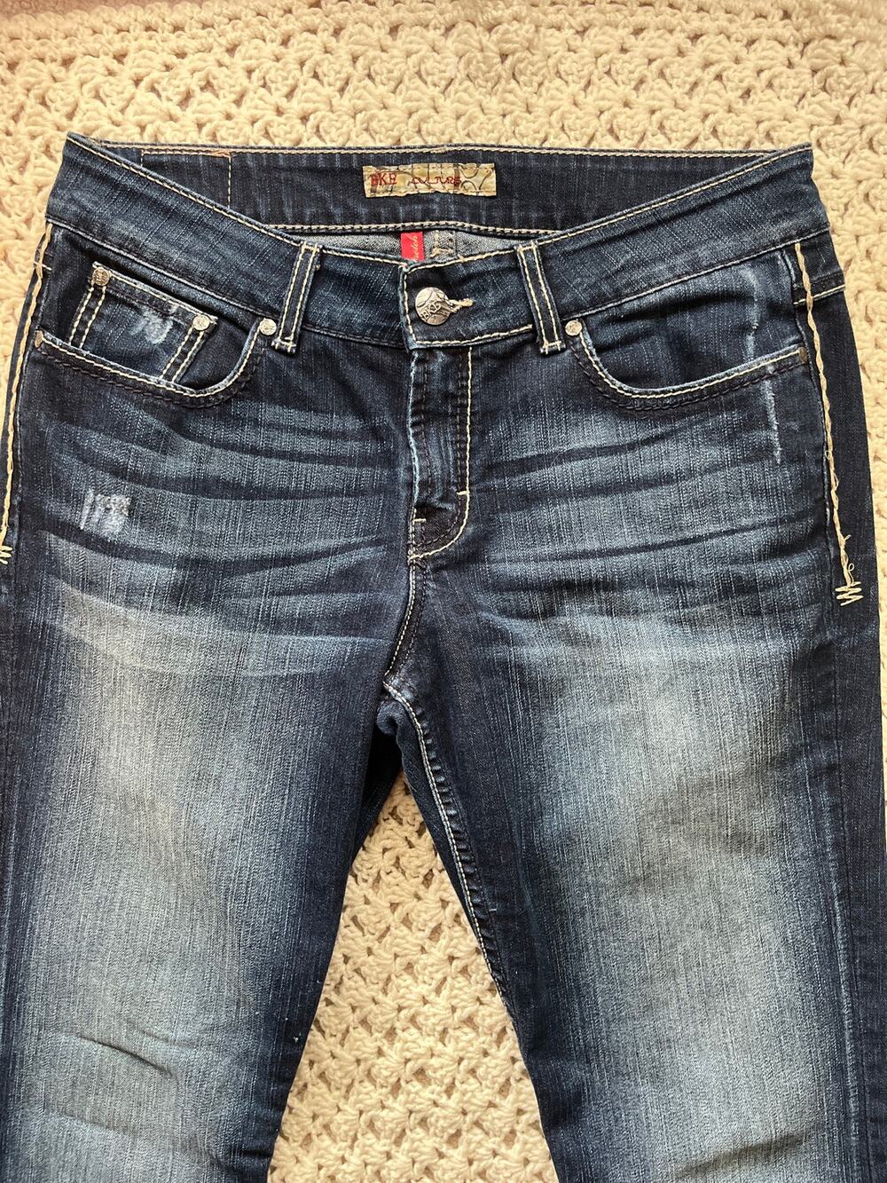 Vintage Y2K BKE Bootcut Jeans Dark Wash Culture Size 32x33